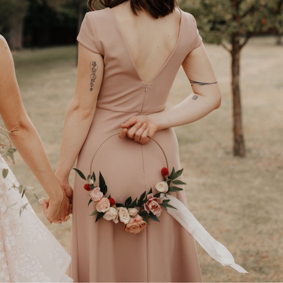 Jenny Yoo Cara Dress in Whipped Apricot Size 2 - Picture 10 of 10